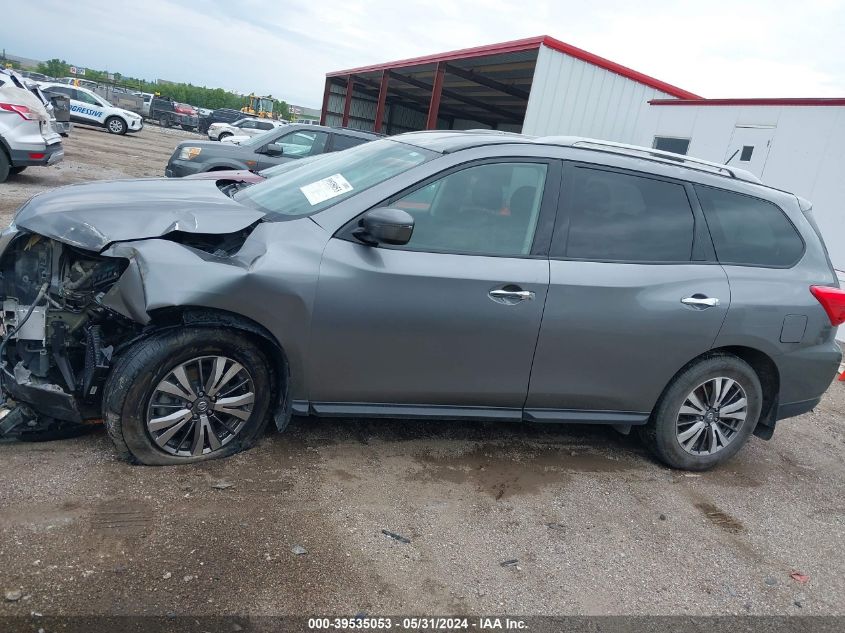 2018 Nissan Pathfinder S VIN: 5N1DR2MM6JC619018 Lot: 39535053