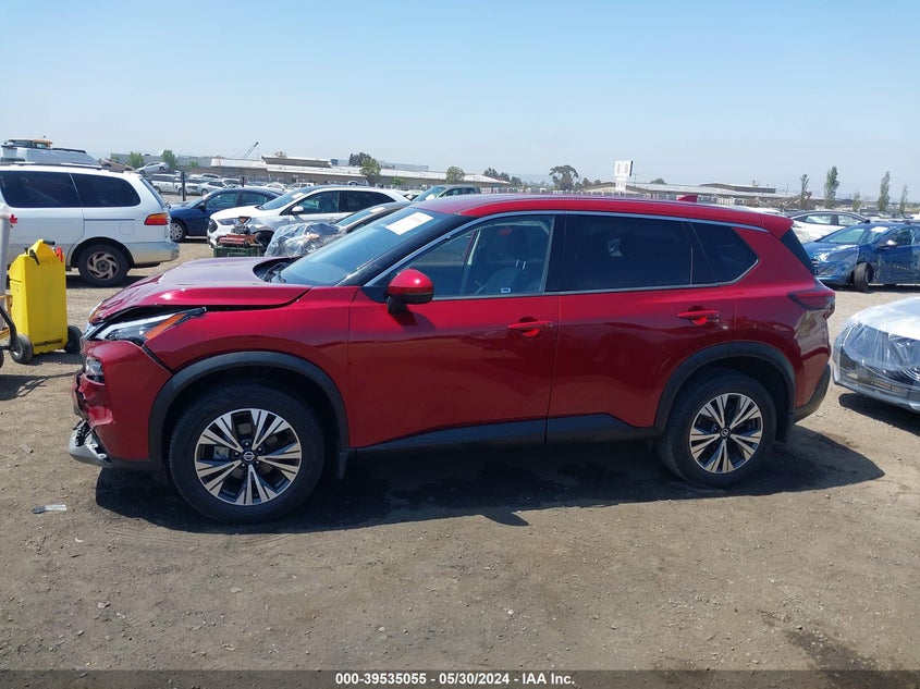 VIN JN8AT3BA9MW010780 2021 NISSAN ROGUE SV FWD