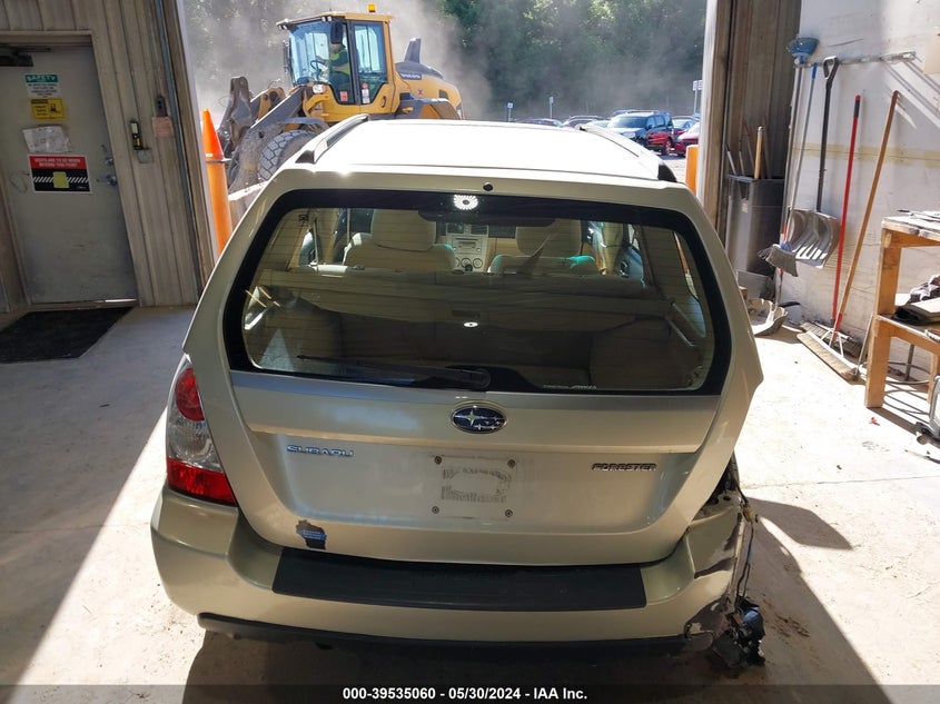 2007 Subaru Forester 2.5X VIN: JF1SG65607H702714 Lot: 39535060