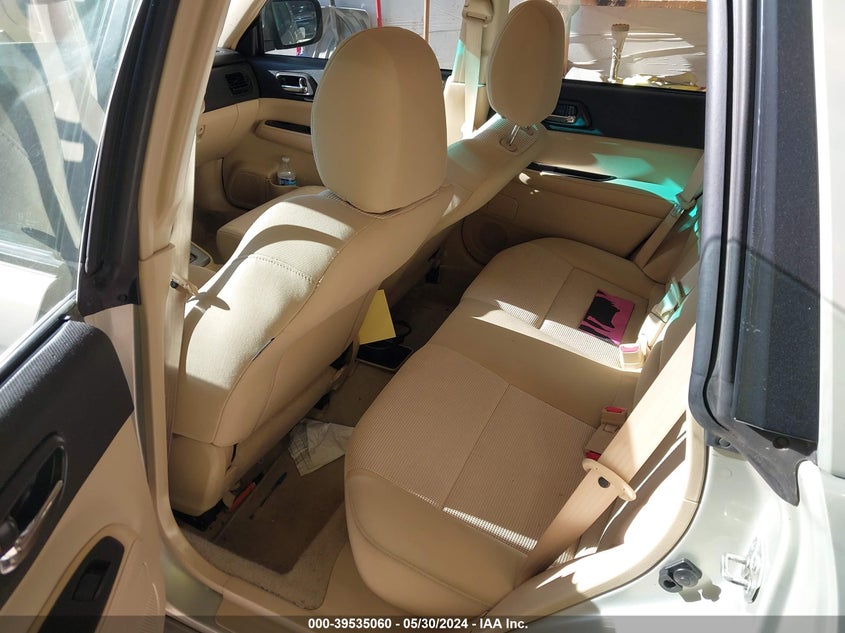 2007 Subaru Forester 2.5X VIN: JF1SG65607H702714 Lot: 39535060