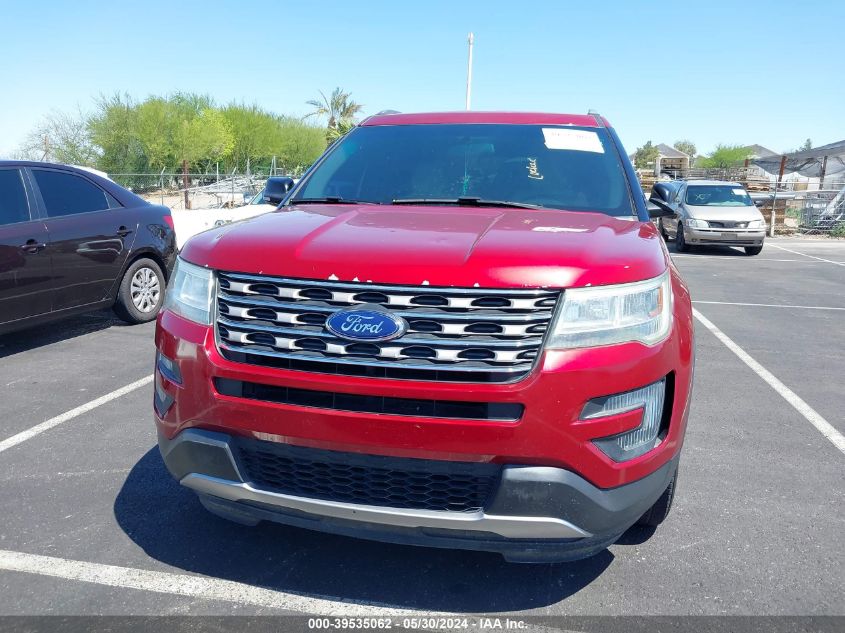 2016 Ford Explorer Xlt VIN: 1FM5K7DH6GGA48155 Lot: 39535062