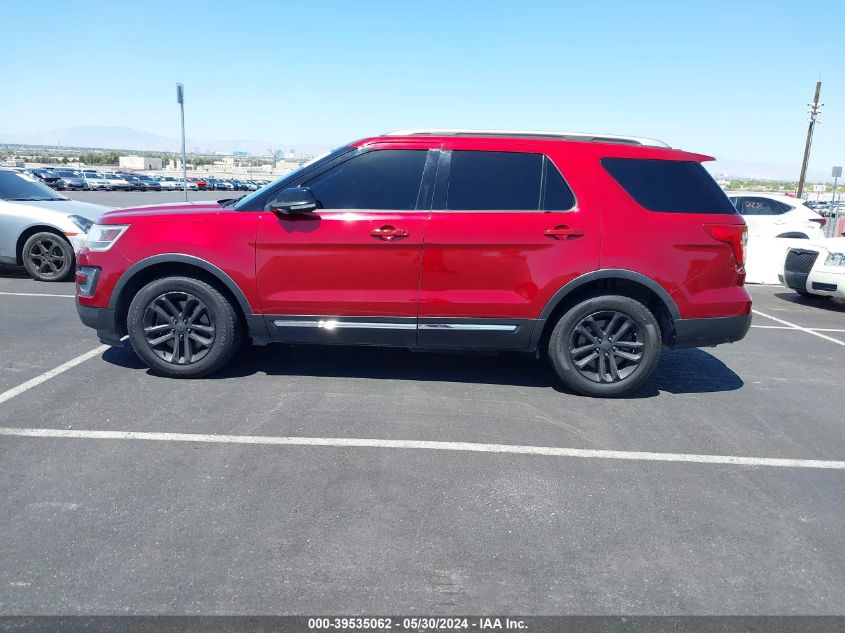 2016 Ford Explorer Xlt VIN: 1FM5K7DH6GGA48155 Lot: 39535062