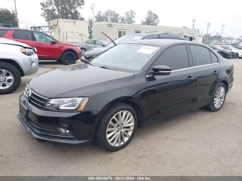 2016 Volkswagen Jetta Sel/Sel Premium VIN: 3VWL17AJ1GM266920 Lot: 39535070