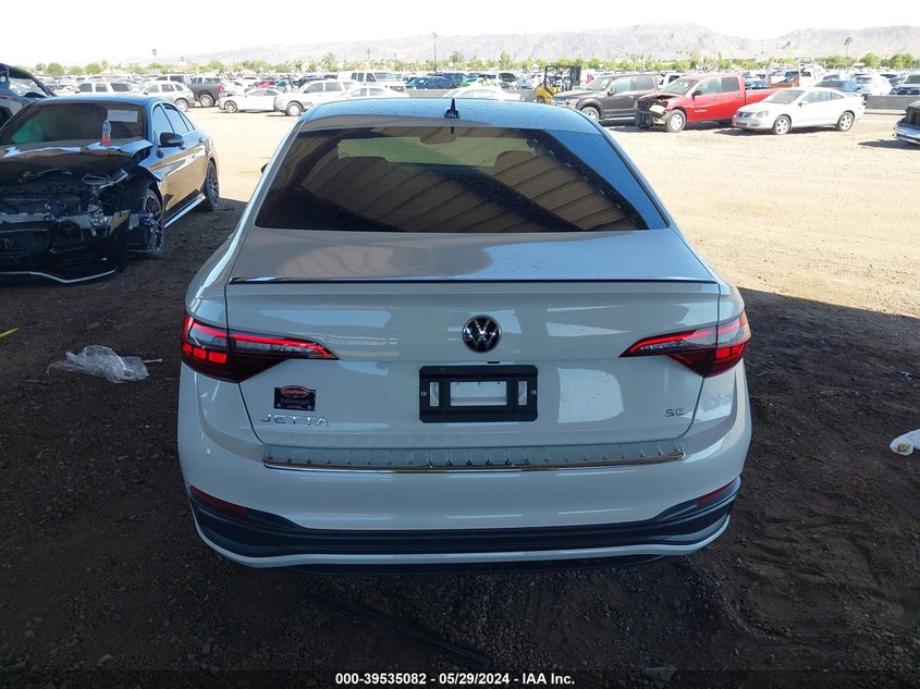 2024 Volkswagen Jetta 1.5T Se VIN: 3VW7M7BU2RM039448 Lot: 39535082