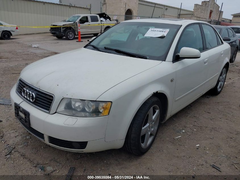 2005 Audi A4 1.8T Special Edition VIN: WAULC68E45A125167 Lot: 39535084