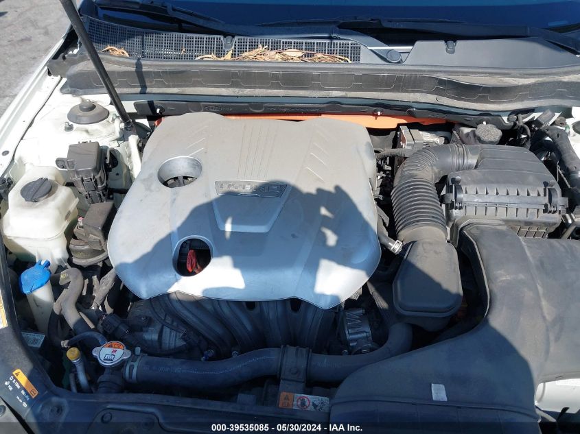 2016 Kia Optima Hybrid VIN: KNAGM4AD4G5095829 Lot: 39535085