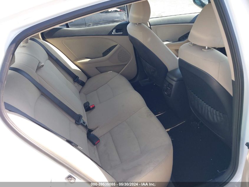 2016 Kia Optima Hybrid VIN: KNAGM4AD4G5095829 Lot: 39535085