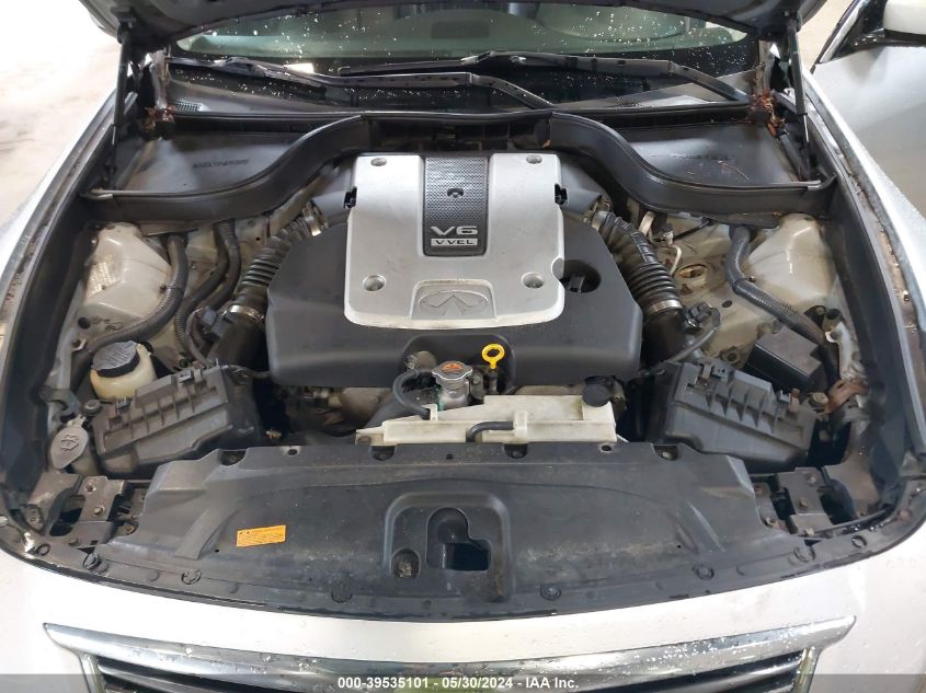 2010 Infiniti G37 Sedan X VIN: JN1CV6AR6AM452143 Lot: 39535101