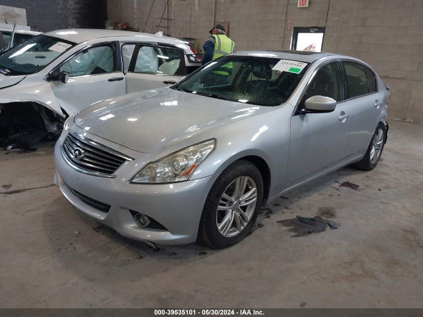 2010 Infiniti G37 Sedan X VIN: JN1CV6AR6AM452143 Lot: 39535101