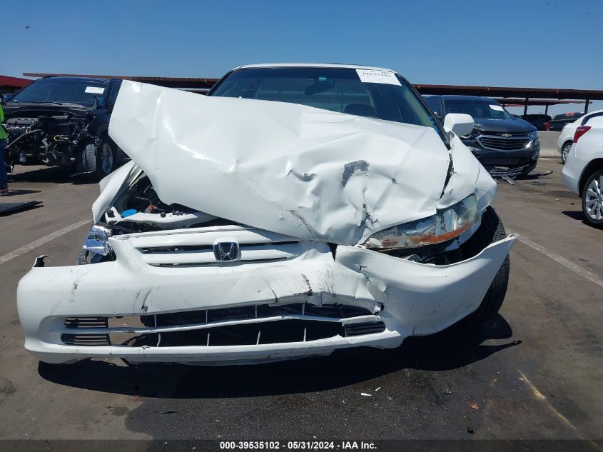 2001 Honda Accord 3.0 Ex VIN: 1HGCG16581A025310 Lot: 39535102