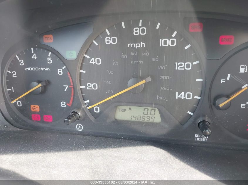 2001 Honda Accord 3.0 Ex VIN: 1HGCG16581A025310 Lot: 39535102