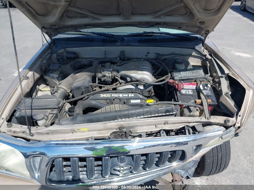 2003 Toyota Tacoma Prerunner V6 VIN: 5TEGN92N83Z287606 Lot: 39535109