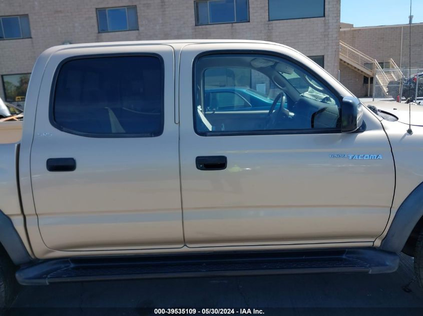 2003 Toyota Tacoma Prerunner V6 VIN: 5TEGN92N83Z287606 Lot: 39535109