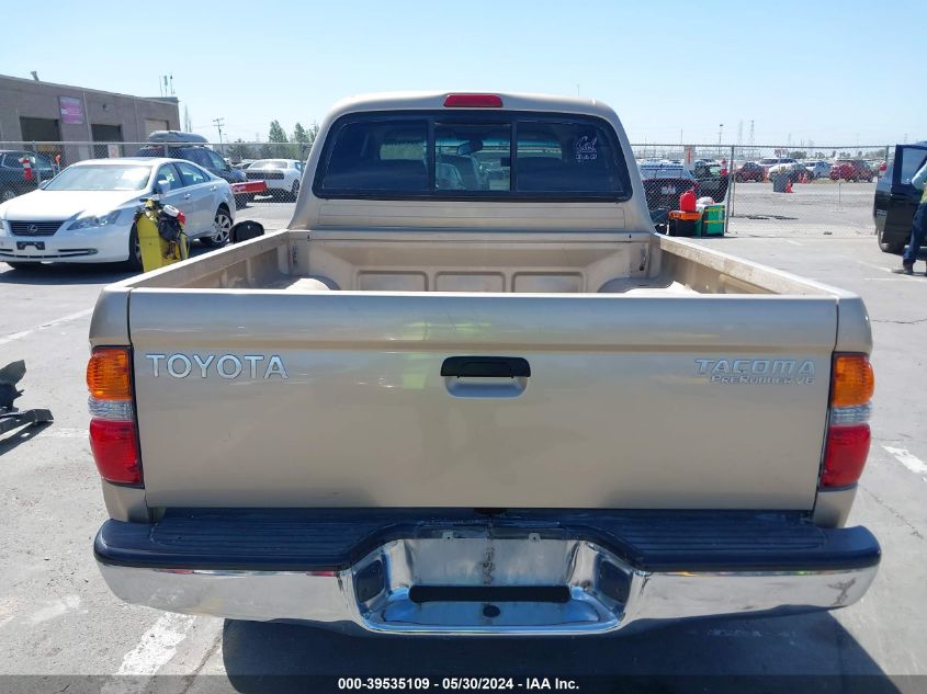 2003 Toyota Tacoma Prerunner V6 VIN: 5TEGN92N83Z287606 Lot: 39535109