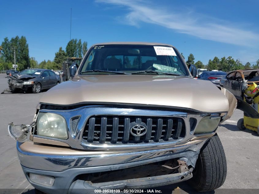 2003 Toyota Tacoma Prerunner V6 VIN: 5TEGN92N83Z287606 Lot: 39535109