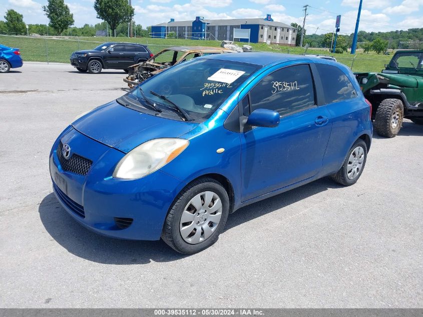 2008 Toyota Yaris VIN: JTDJT923685214884 Lot: 39535112