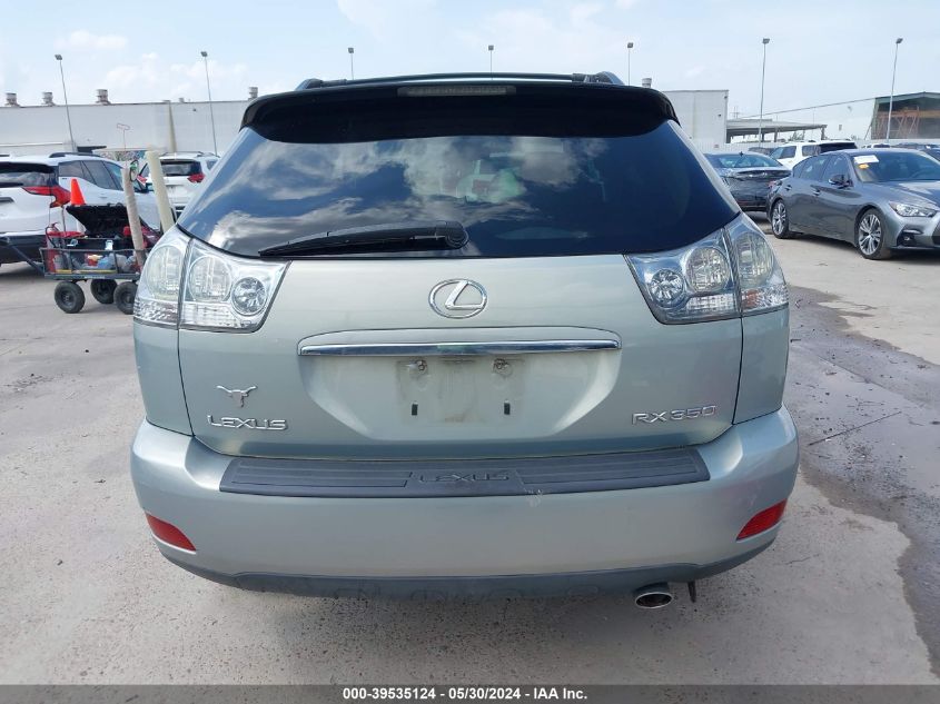 2008 Lexus Rx 350 VIN: 2T2GK31U18C051595 Lot: 39535124