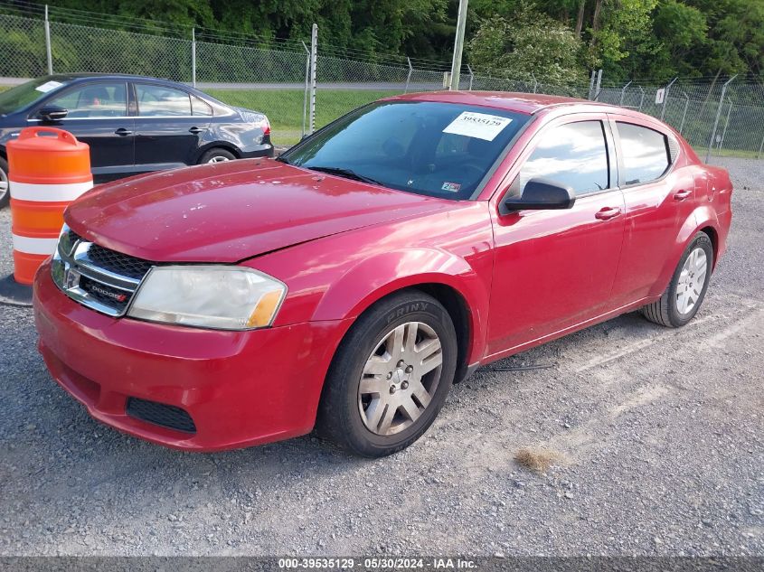 2014 Dodge Avenger Se VIN: 1C3CDZAB8EN169039 Lot: 39535129