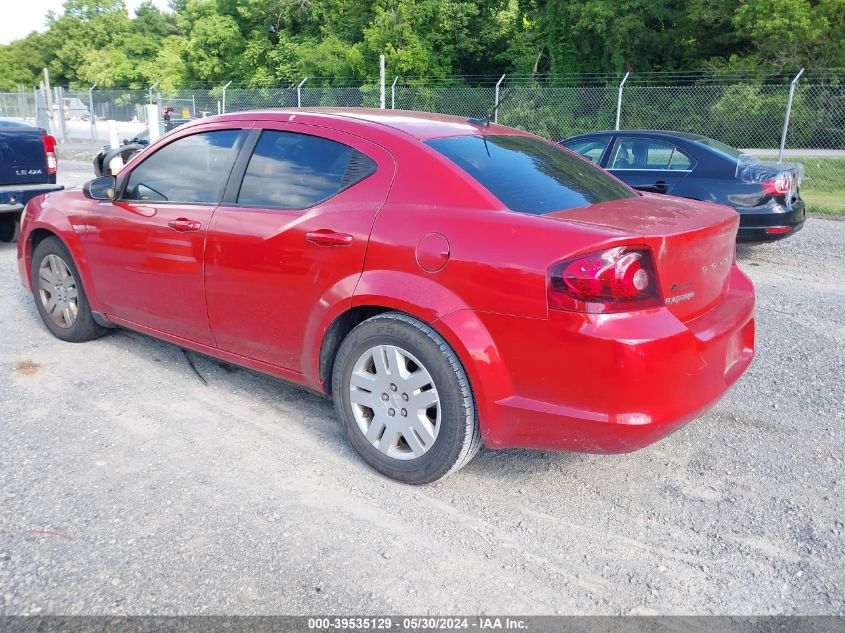 2014 DODGE AVENGER SE - 1C3CDZAB8EN169039