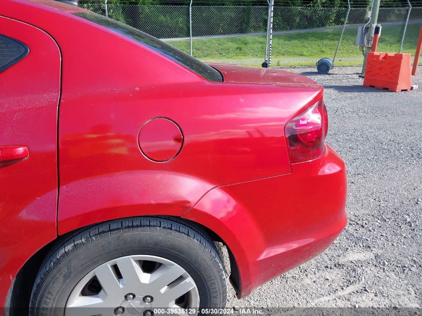 2014 DODGE AVENGER SE - 1C3CDZAB8EN169039
