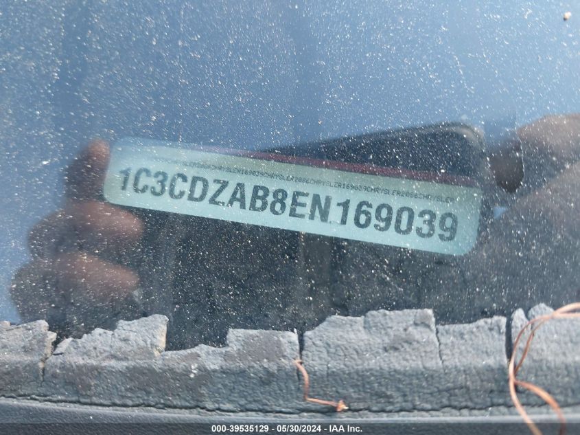 2014 DODGE AVENGER SE - 1C3CDZAB8EN169039