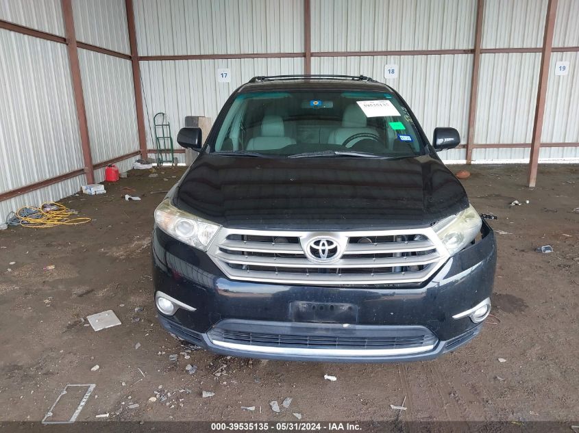 2012 Toyota Highlander Limited V6 VIN: 5TDYK3EH2CS081680 Lot: 39535135