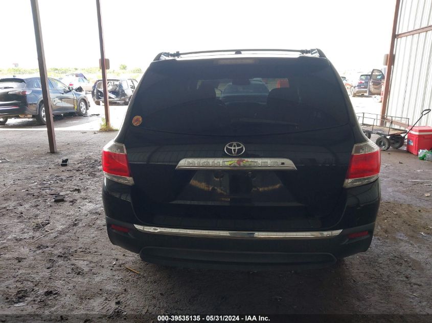 2012 Toyota Highlander Limited V6 VIN: 5TDYK3EH2CS081680 Lot: 39535135