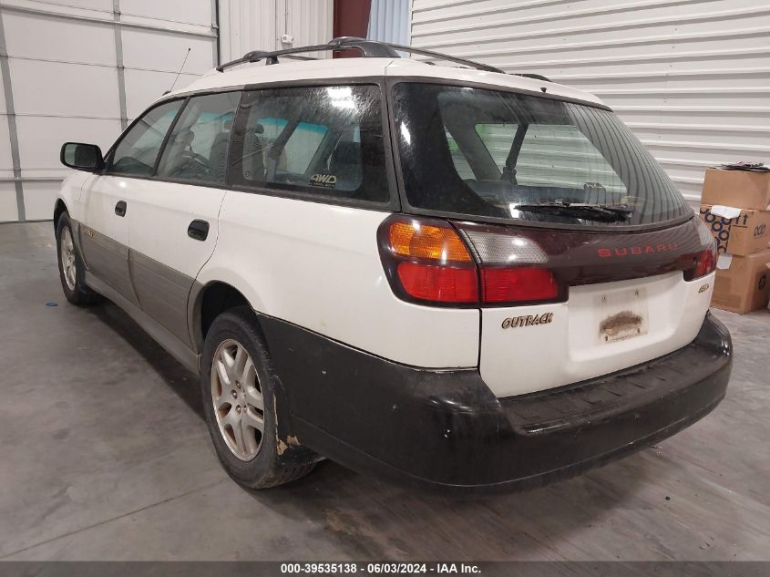 2000 Subaru Outback VIN: 453BH6653Y6623452 Lot: 39535138