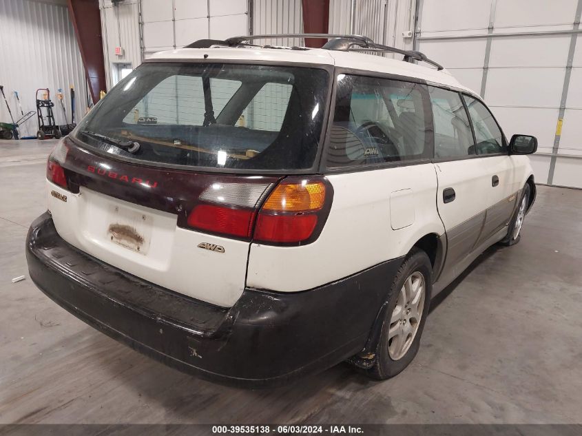 2000 Subaru Outback VIN: 453BH6653Y6623452 Lot: 39535138