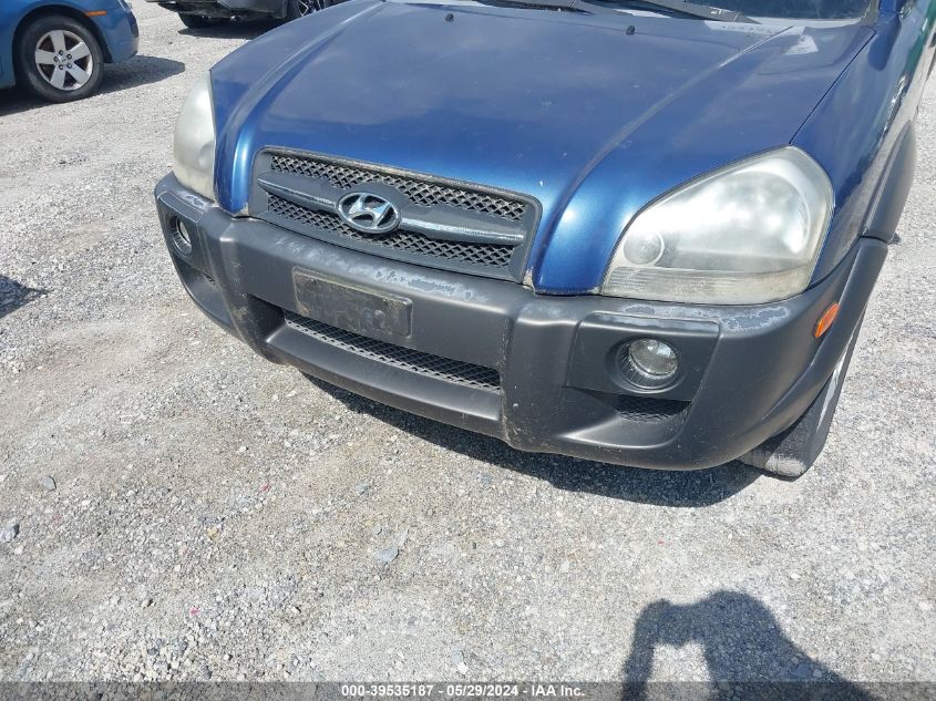 2006 Hyundai Tucson Gls/Limited VIN: KM8JN12D56U319564 Lot: 39535187