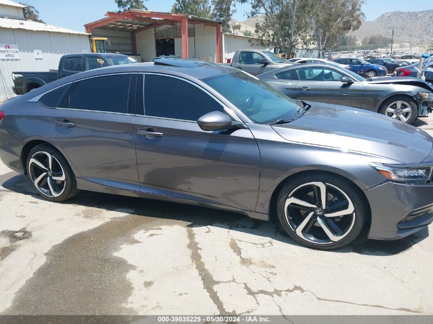 1HGCV2F35JA023153 2018 Honda Accord Sport 2.0T