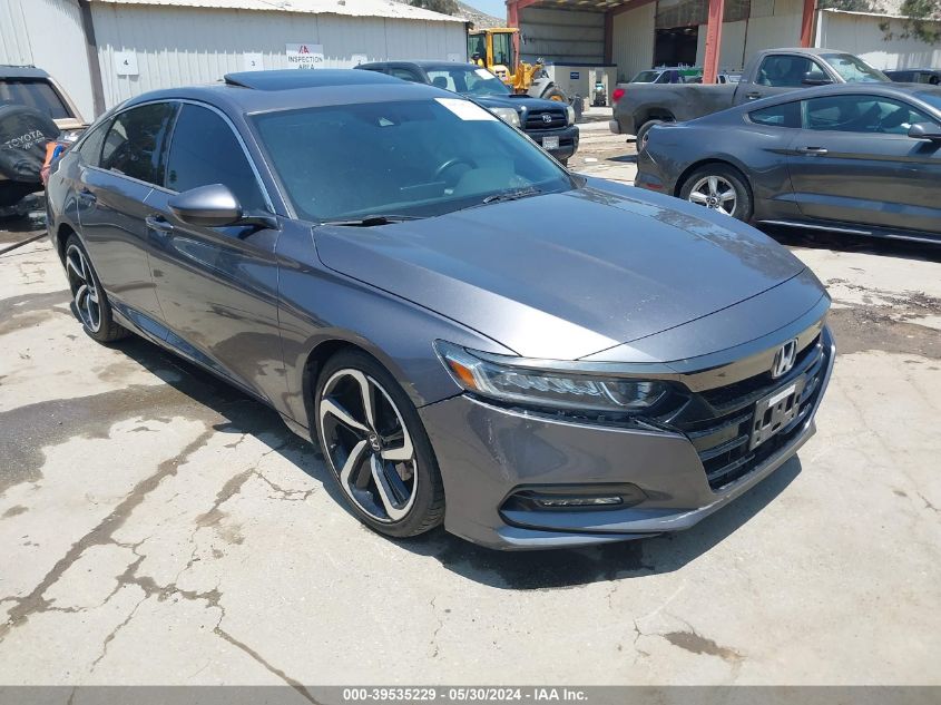 2018 Honda Accord Sport 2.0T VIN: 1HGCV2F35JA023153 Lot: 39535229