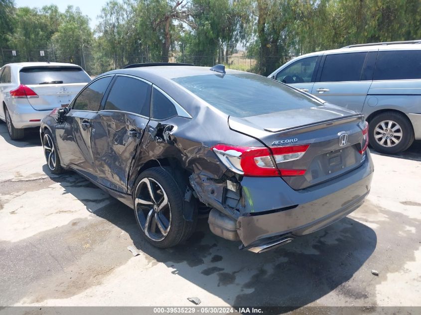 2018 Honda Accord Sport 2.0T VIN: 1HGCV2F35JA023153 Lot: 39535229