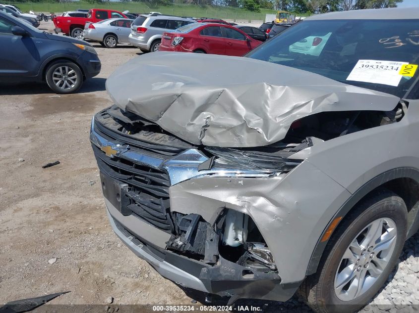 2021 Chevrolet Blazer Fwd 2Lt VIN: 3GNKBCRS4MS565205 Lot: 39535234