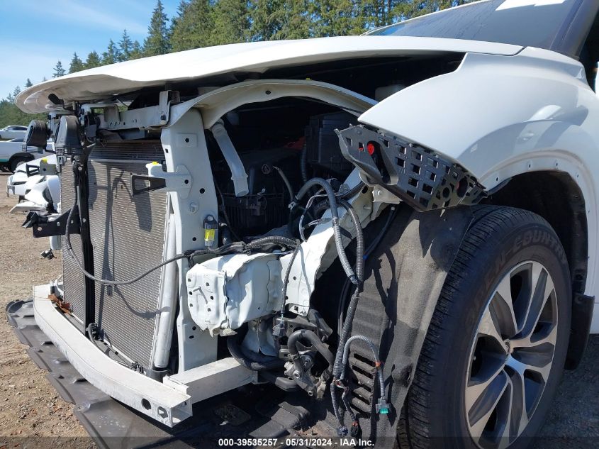 2022 Toyota Highlander Xle VIN: 5TDGZRBH5NS213252 Lot: 39535257