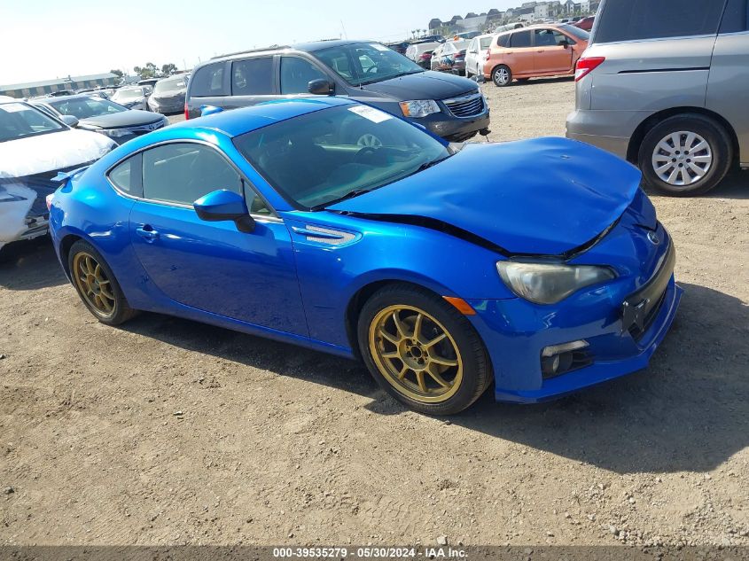 2013 Subaru Brz Limited VIN: JF1ZCAC1XD1602225 Lot: 39535279