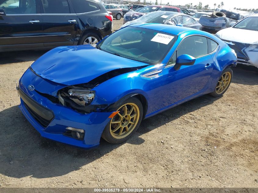 2013 Subaru Brz Limited VIN: JF1ZCAC1XD1602225 Lot: 39535279