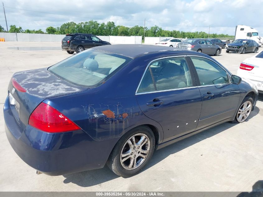 2007 Honda Accord Se VIN: JHMCM56387C002294 Lot: 39535284