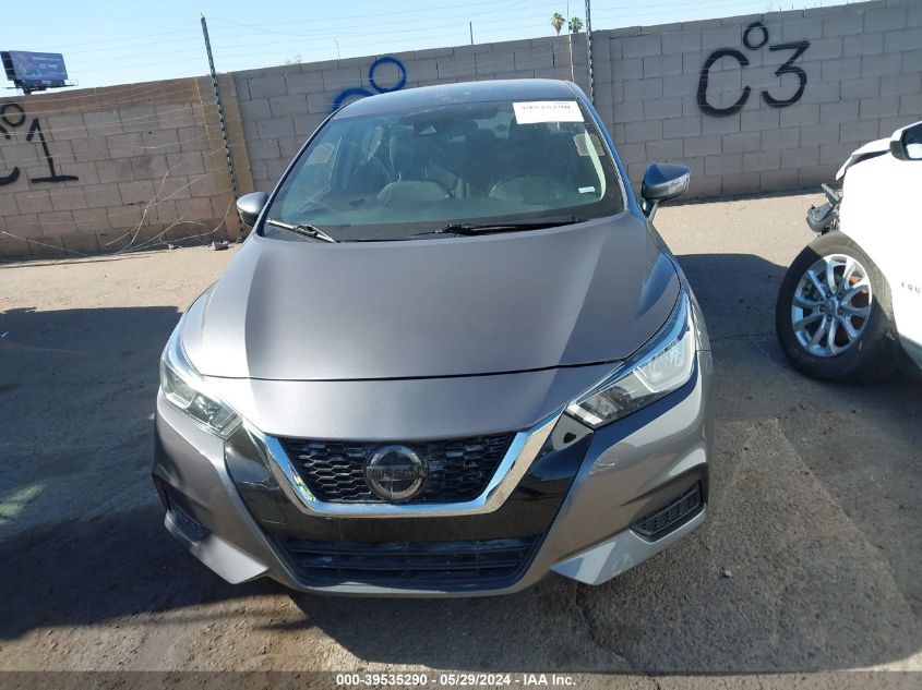 2021 Nissan Versa Sv Xtronic Cvt VIN: 3N1CN8EV8ML857101 Lot: 39535290