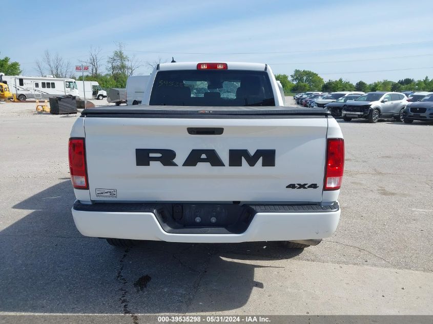 2021 Ram 1500 Classic Express Quad Cab 4X4 6'4 Box VIN: 1C6RR7FG5MS574590 Lot: 39535298