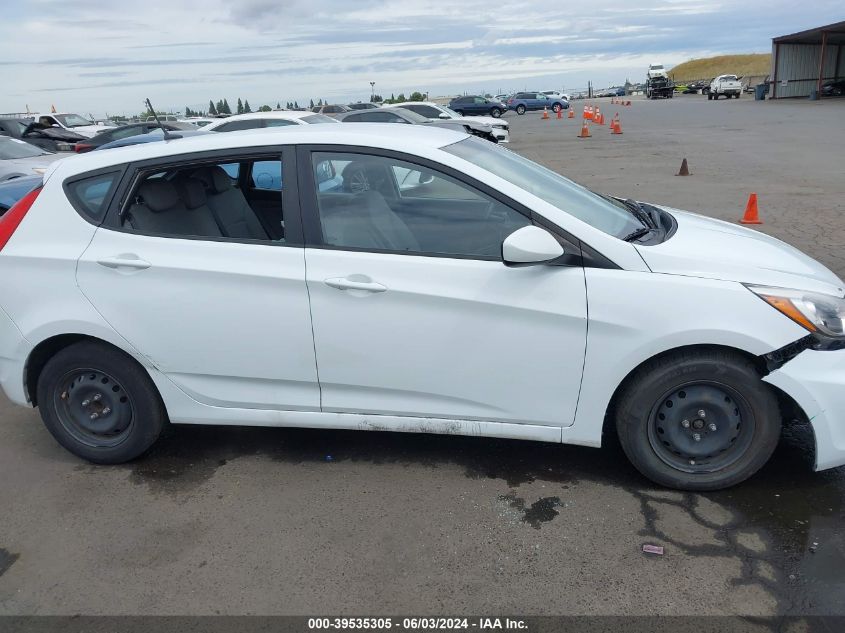 2016 Hyundai Accent Se VIN: KMHCT5AE7GU242441 Lot: 39535305