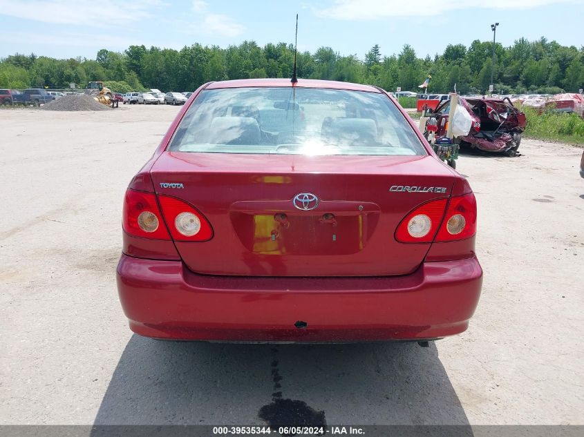 2008 Toyota Corolla Ce VIN: 2T1BR32E08C860765 Lot: 39535344