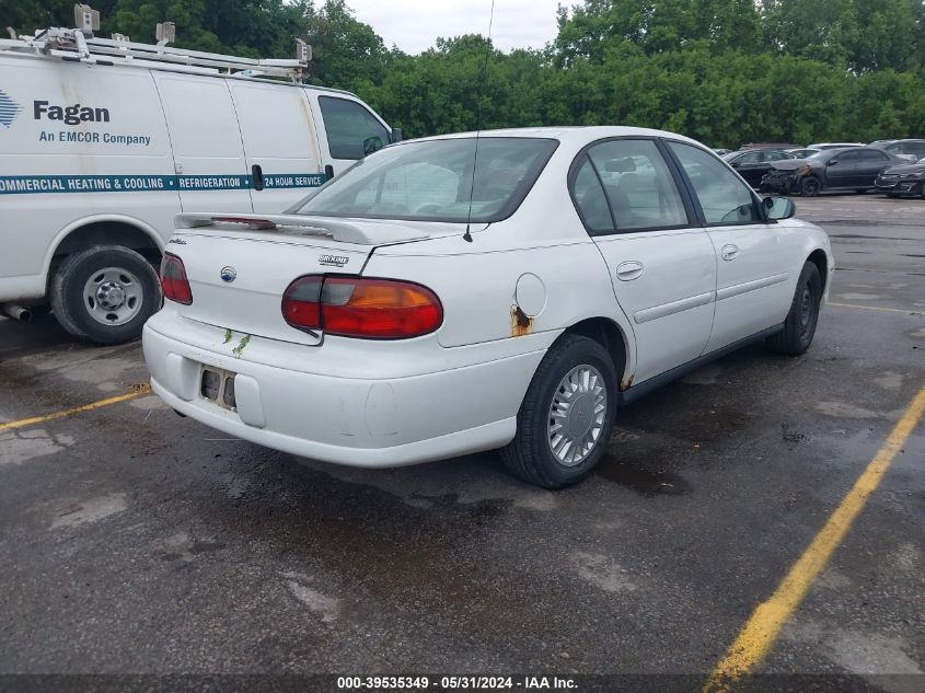 2003 Chevrolet Malibu VIN: 1G1ND52J33M521278 Lot: 39535349