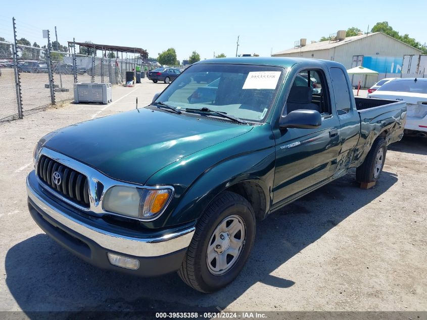 2002 Toyota Tacoma VIN: 5TEVL52N42Z890041 Lot: 39535358