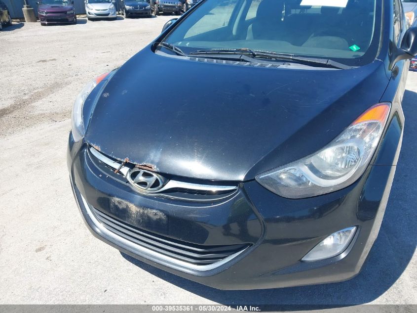 2013 Hyundai Elantra Gls VIN: KMHDH4AE8DU927186 Lot: 39535361