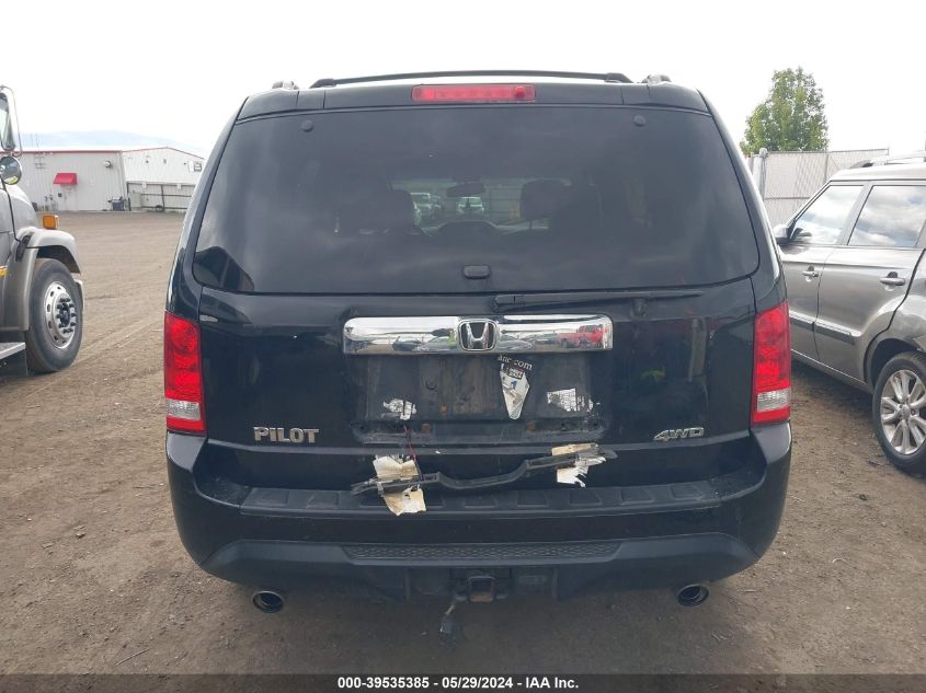 2012 Honda Pilot Ex-L VIN: 5FNYF4H5XCB073536 Lot: 39535385