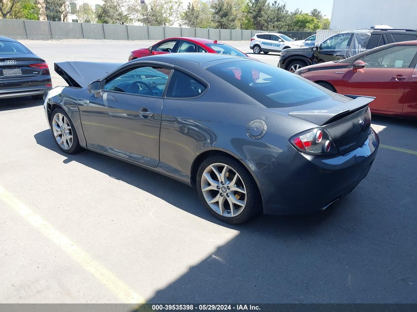 2007 Hyundai Tiburon Gt/Gt Limited/Se VIN: KMHHN66F17U236299 Lot: 39535398