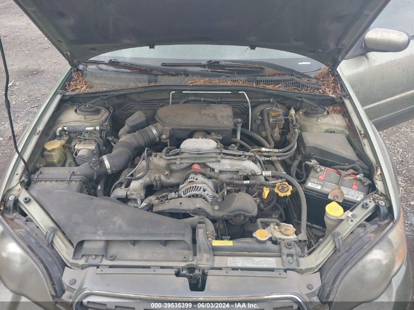 2005 Subaru Legacy Outback 2.5I Limited VIN: 4S4BP62C557353956 Lot: 39535399