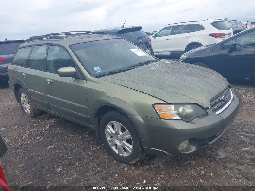 2005 Subaru Legacy Outback 2.5I Limited VIN: 4S4BP62C557353956 Lot: 39535399