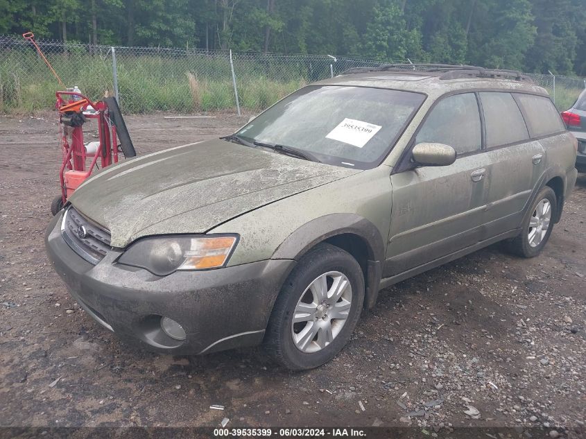 2005 Subaru Legacy Outback 2.5I Limited VIN: 4S4BP62C557353956 Lot: 39535399